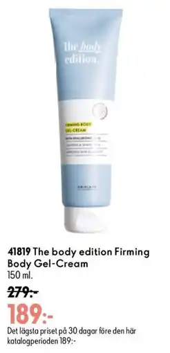 Oriflame The body edition Firming Body Gel-Cream erbjuda