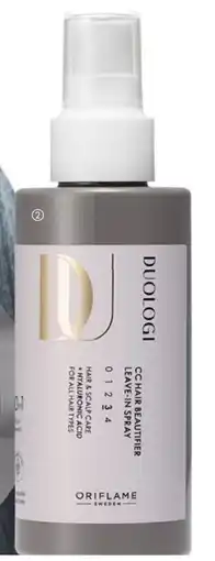 Oriflame Duologi CC hair beautifier leave-in spray erbjuda