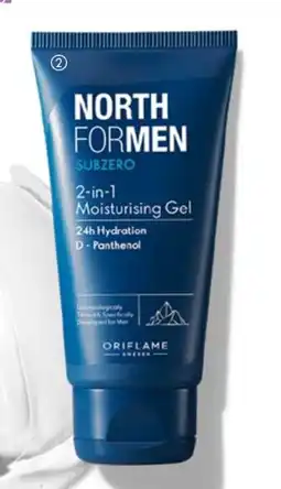 Oriflame North For Men Subzero 2-in-1 Moisturising Gel erbjuda