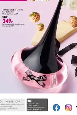 Oriflame Oriflame Love Potion Secrets erbjuda
