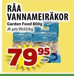 Matvärlden Tensta RÅA VANNAMEIRÄKOR erbjuda