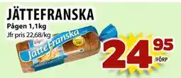 Matvärlden Tensta JÄTTEFRANSKA erbjuda
