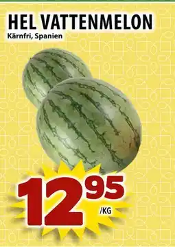Matvärlden Tensta HEL VATTENMELON erbjuda