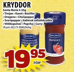Matvärlden Tensta KRYDDOR erbjuda