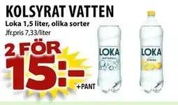 Matvärlden Tensta KOLSYRAT VATTEN erbjuda