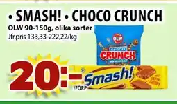 Matvärlden Tensta SMASH! • CHOCO CRUNCH erbjuda