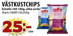 Matvärlden Tensta VÄSTKUSTCHIPS erbjuda