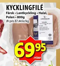 Matvärlden Tensta KYCKLINGFILÉ erbjuda