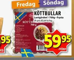 Matvärlden Tensta KÖTTBULLAR erbjuda