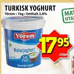 Matvärlden Tensta TURKISK YOGHURT erbjuda