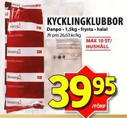 Matvärlden Tensta KYCKLINGKLUBBOR erbjuda