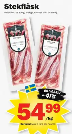 Pekås Dalsjöfors stekfläsk erbjuda
