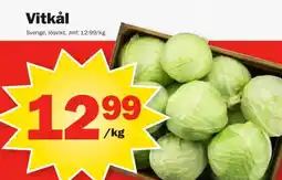 Pekås Vitkål erbjuda