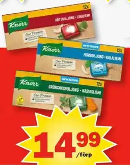 Pekås Knorr köttbuljong - lima erbjuda