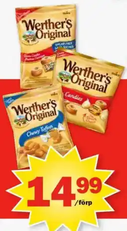 Pekås Werther's Original erbjuda