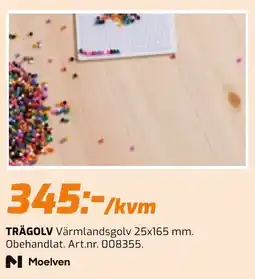 Järnia Moelven trägolv erbjuda