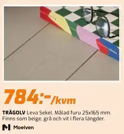 Järnia Moelven trägolv Leva Sekel erbjuda