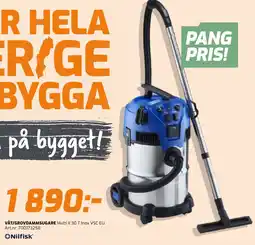 Järnia Nilfisk Våt/grovdammsugare Multi II 30 T inox VSC EU erbjuda
