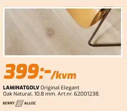 Järnia Berry Alloc Laminatgolv Original Elegant Oak Natural erbjuda