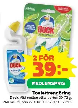 Coop Nära Duck Toalettren Göring erbjuda