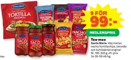 Coop Nära Santa Maria tex-mex erbjuda