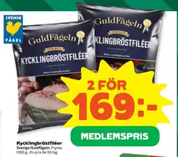 Coop Nära GuldFågeln Kycklingbröstfiléer erbjuda