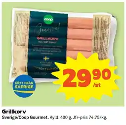 Coop Nära Grillkorv erbjuda