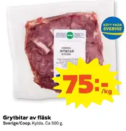 Coop Nära Grytbitar av fläsk erbjuda