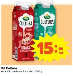 Coop Nära Arla Cultura erbjuda