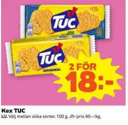 Coop Nära Kex TUC erbjuda