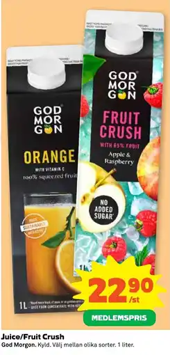 Coop Nära God Morgen Juice/Fruit Crush erbjuda
