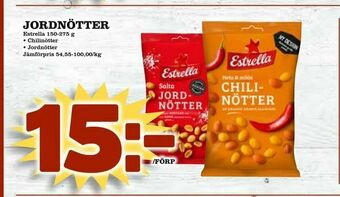 Bonum Matmarknad Jordnötter erbjuda