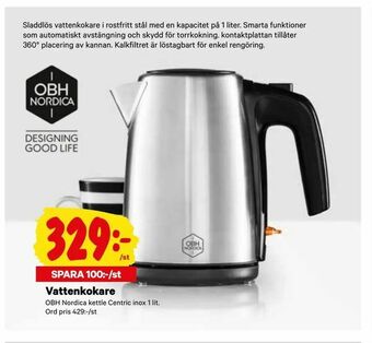 City Gross Vattenkokare erbjuda
