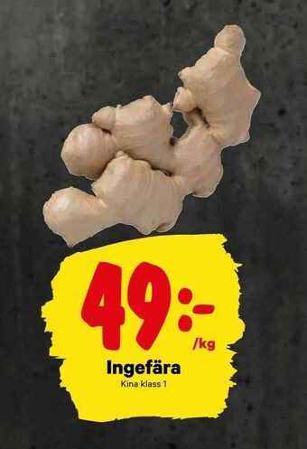 City Gross Ingefära erbjuda