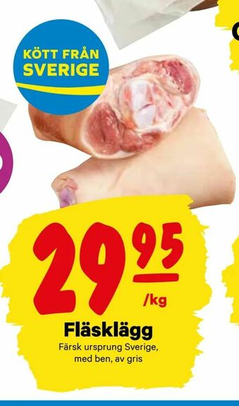 City Gross Fläsklägg erbjuda