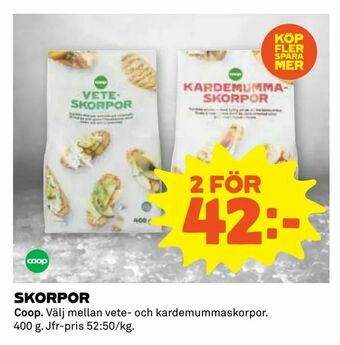 Coop Extra Skorpor erbjuda
