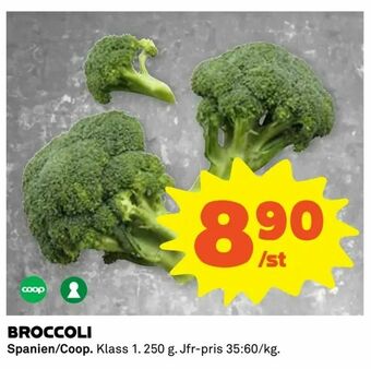 Coop Extra Broccoli erbjuda