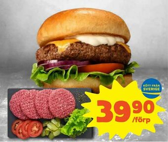 Coop Daglivs Färska hamburgare erbjuda