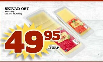 Din Mat Skivad ost erbjuda