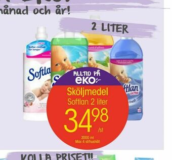 EKO Sköljmedel erbjuda