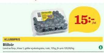 Hemköp Blåbär erbjuda