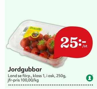 Hemköp Jordgubbar erbjuda