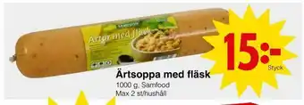 Ärtsoppa med fläsk