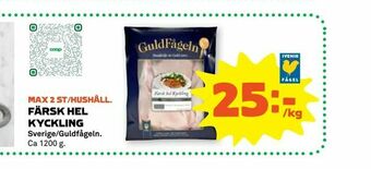 Stora Coop Färsk hel kyckling erbjuda