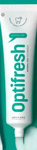 Oriflame Optifresh Natural Oils Toothpaste erbjuda