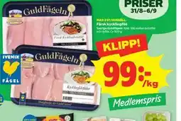 Stora Coop Färsk kycklingfilé, Medlemspris erbjuda