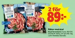 Stora Coop Räkor med skal erbjuda