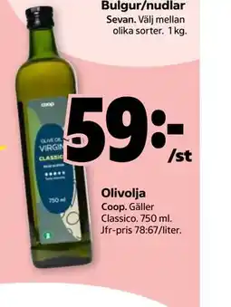 Stora Coop Olivolja erbjuda