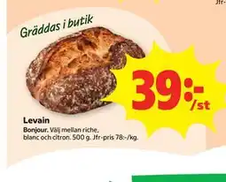 Stora Coop Levain erbjuda