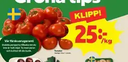 Stora Coop Tomater erbjuda